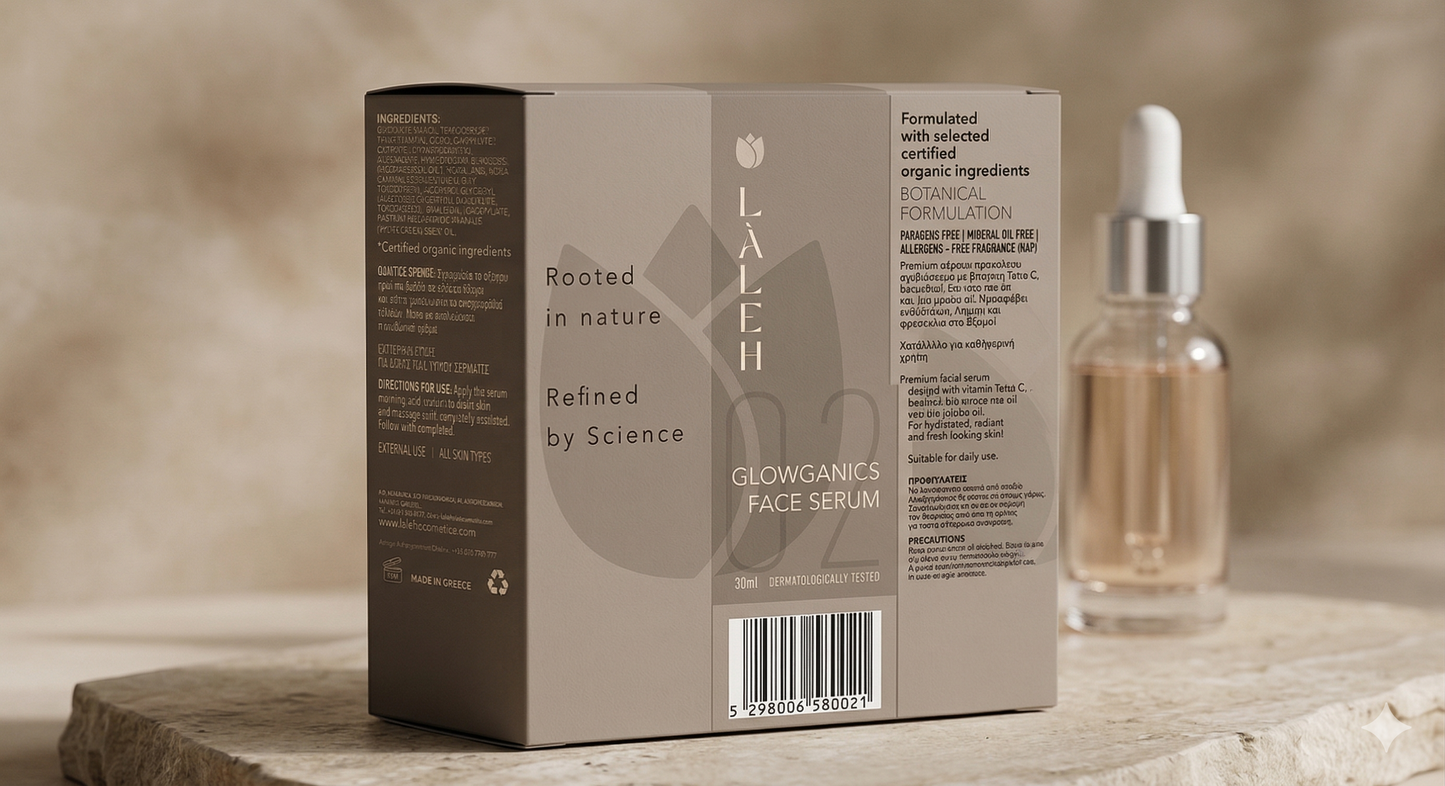 LALEH Glowganics Face Serum