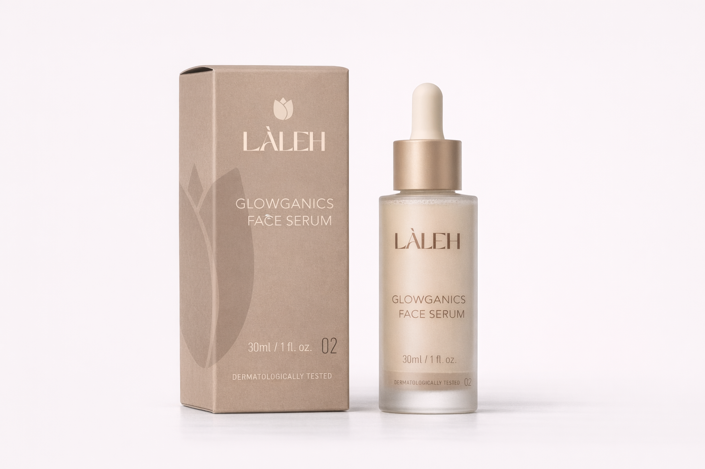 LALEH Glowganics Face Serum